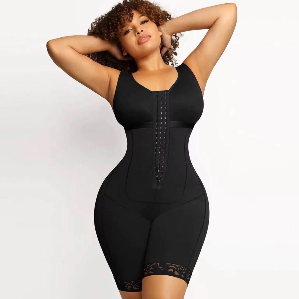 Black Women's Shapewear Bodysuit